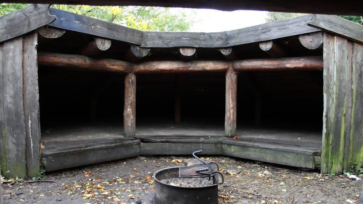 Shelter ved Tusculanum, Vestskoven