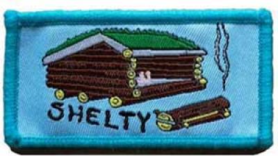 Shelty spejdermærket